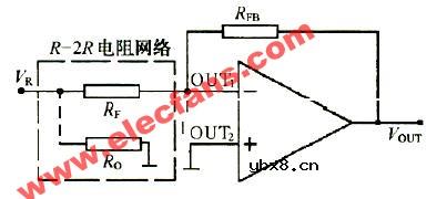 程控增益放大部分电路