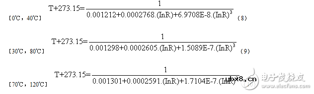 深度解析NTC热敏电阻进行对数分段曲线拟合的技术分析 深度解析NTC热敏电阻进行对数分段曲线拟合的技术分析