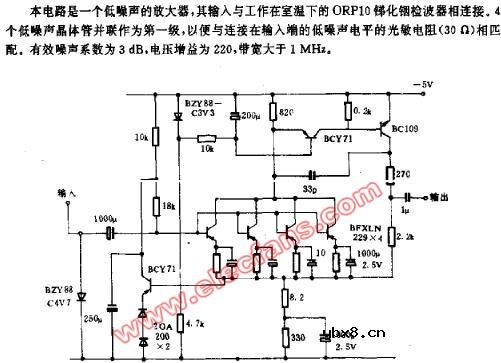 不致冷的检波放大电路图