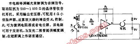 光束接收电路图