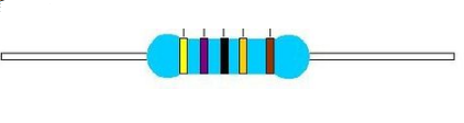 如何快速识别色环电阻