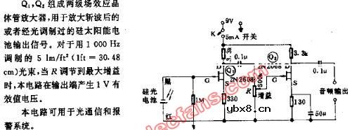 调制光接收电路图