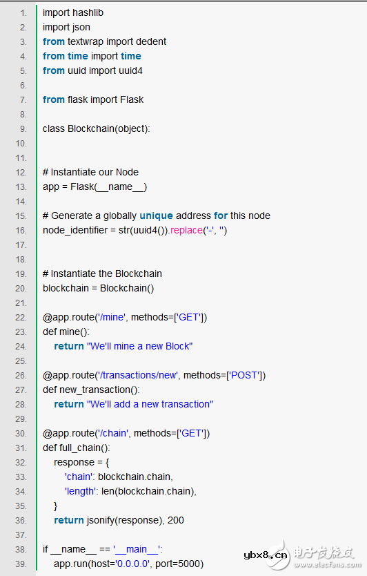 如何用Python搭建区块链