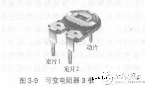 可变电阻器内部结构_可变电阻器引脚识别方法
