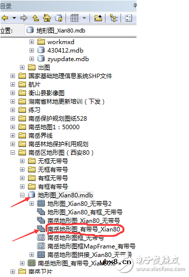 ArcGIS 10.2对地形图进行无缝拼接 ArcGIS 10.2对地形图进行无缝拼接