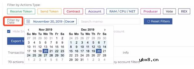 如何在EOS区块浏览器中查询一个EOS账号的交易