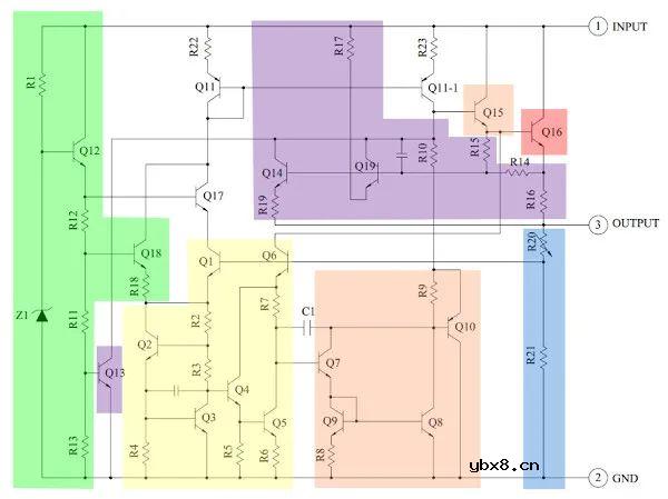 4-7805放大器电路分析