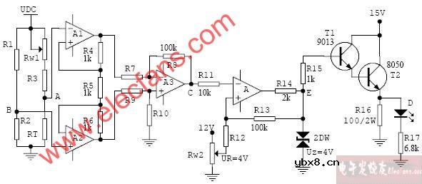 温度控制电路原理分析
