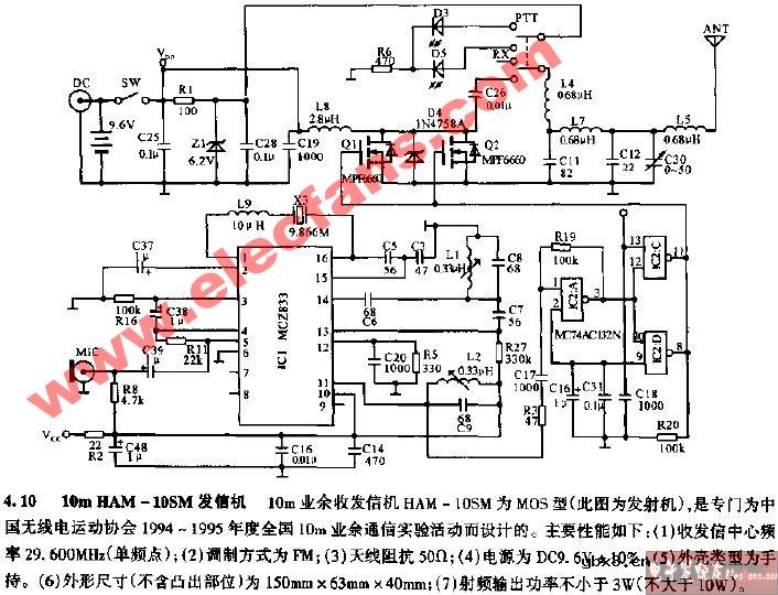 10mHAM-10SM发信机b