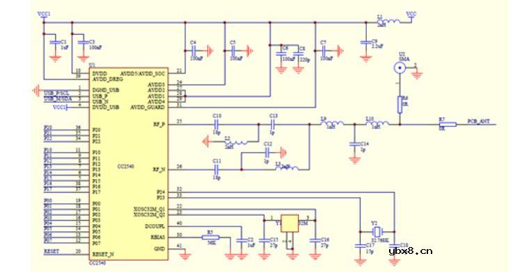 cc2541中文数据手册及cc2541蓝牙源程序