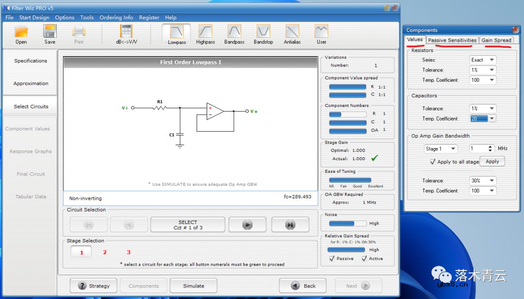 滤波器设计软件Filter Wiz PRO使用教程