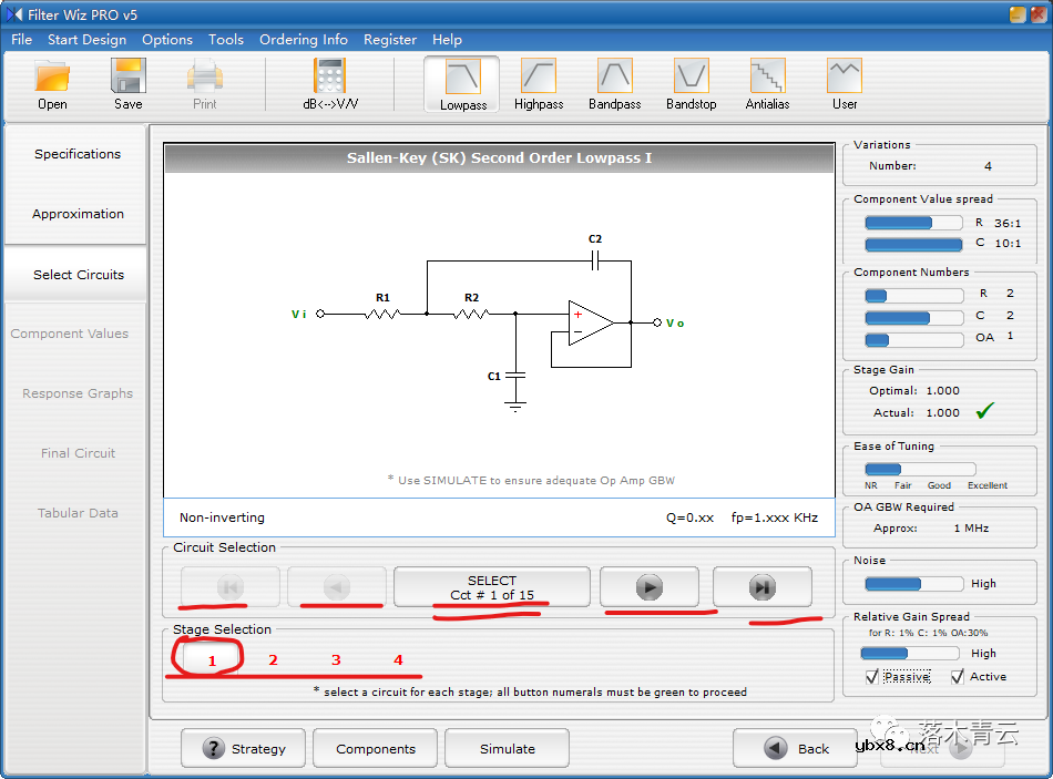 滤波器设计软件Filter Wiz PRO使用教程