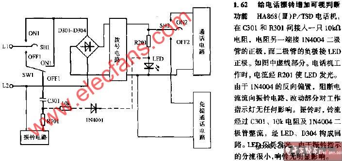 给电话振铃增加可视判断功能
