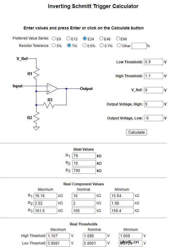 一种反相施密特触发器电路的设计
