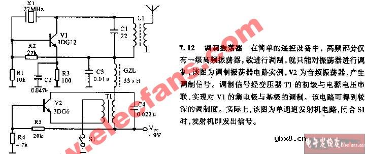 调制振荡器电路