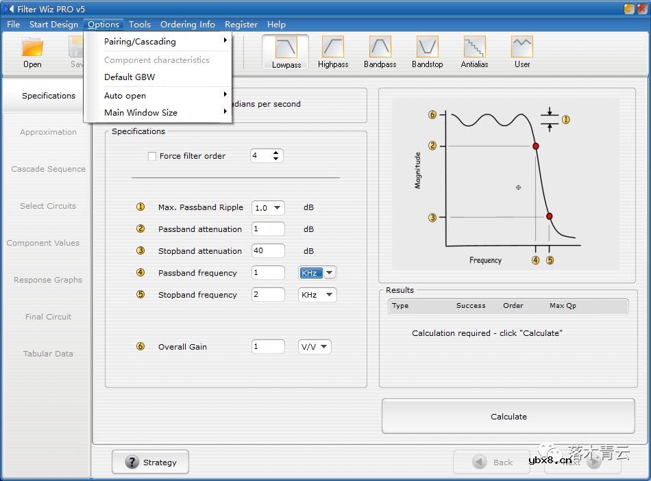滤波器设计软件Filter Wiz PRO使用教程