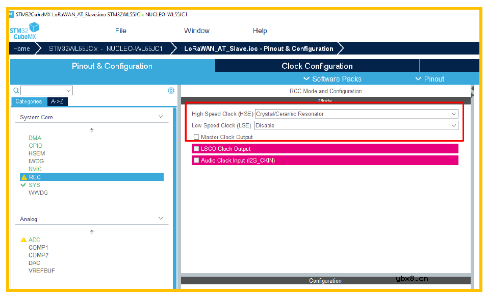 关于STM32WL LSE 添加反馈电阻后无法起振的问题分析