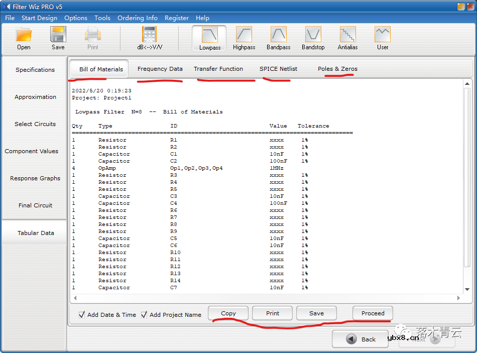 滤波器设计软件Filter Wiz PRO使用教程