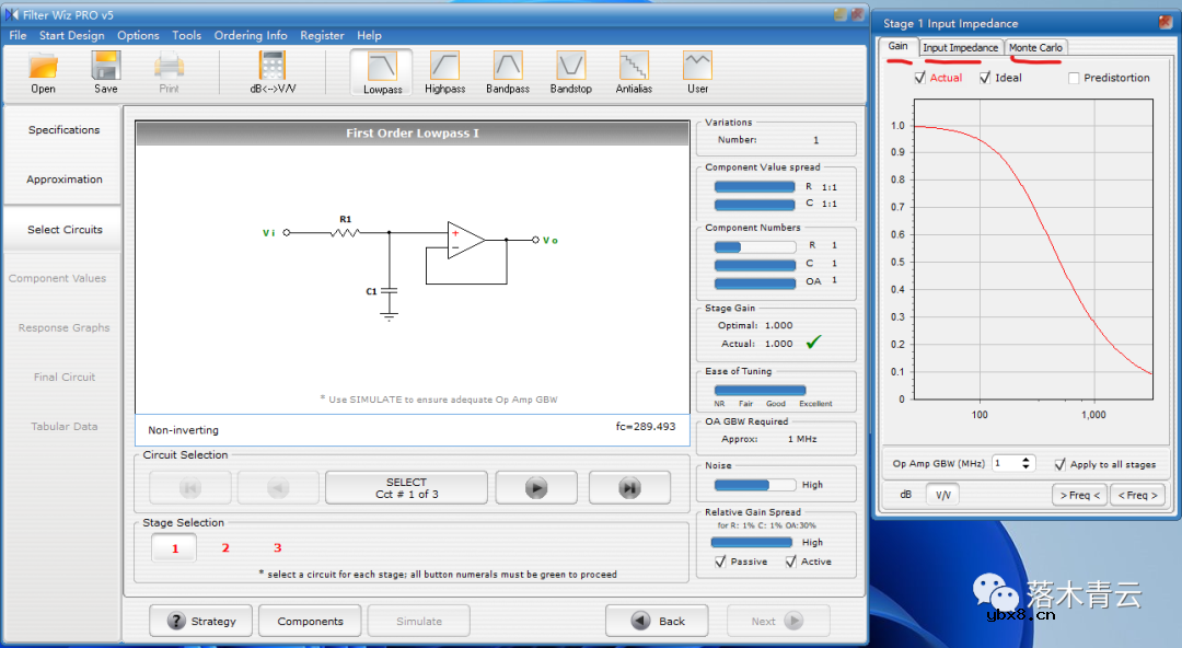 滤波器设计软件Filter Wiz PRO使用教程