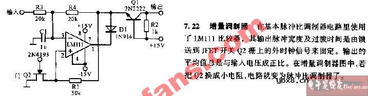 增量调制器电路