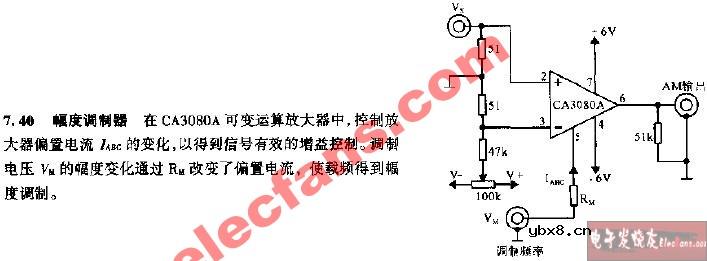 幅度调制器电路