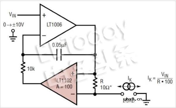 运算放大器和仪表放大器构建的电流源操作和动态性能