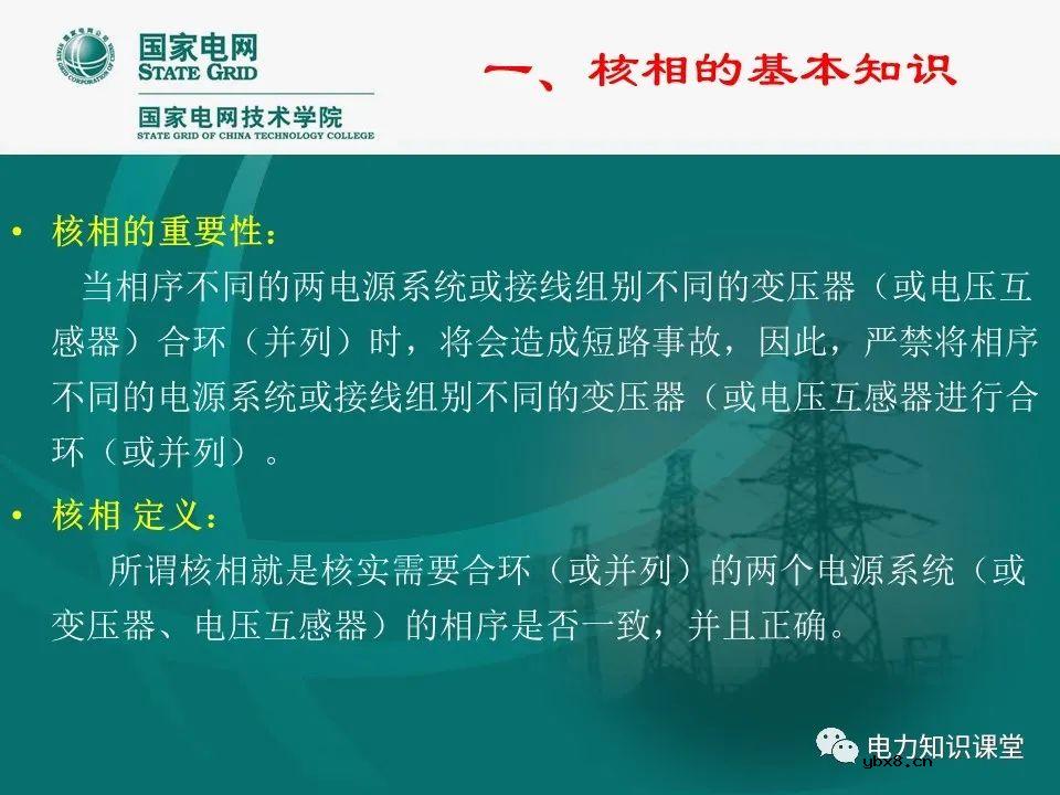 什么是电压核相？核相基本分类/操作方法
