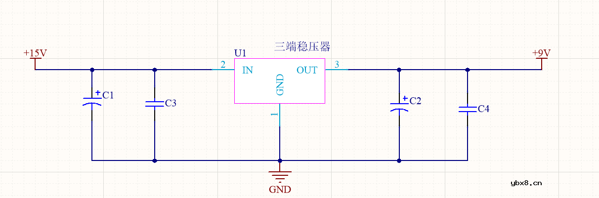 介绍几种常见的直流15V转9V的经典电路