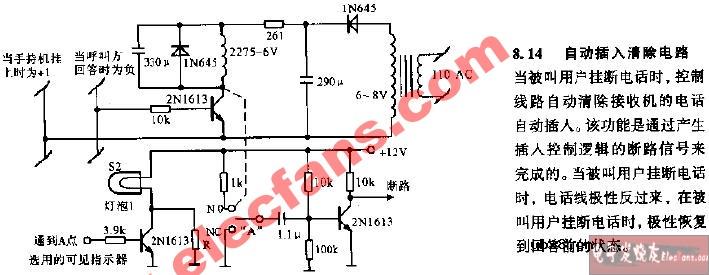 自动插入清除电路