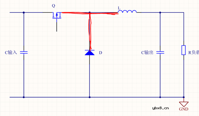BUCK电路主要干扰源头与差模传导发射分析