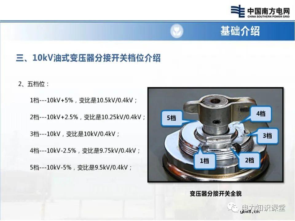 配电变压器档位调整 配电变压器的电压分接开关