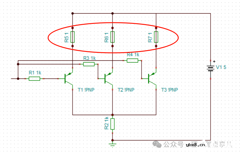 如果用多个三极管并联搭建扩流电路,多个三极管的基极共用一个电阻合理吗? 如果用多个三极管并联搭建扩流电路,多个三极管的基极共用一个电阻合理吗?