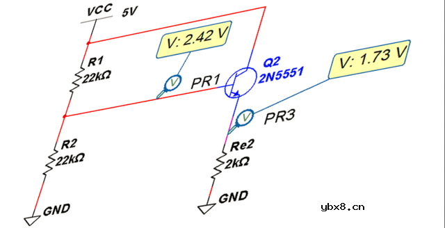 射极跟随器的原理 射极跟随器电路图及波形