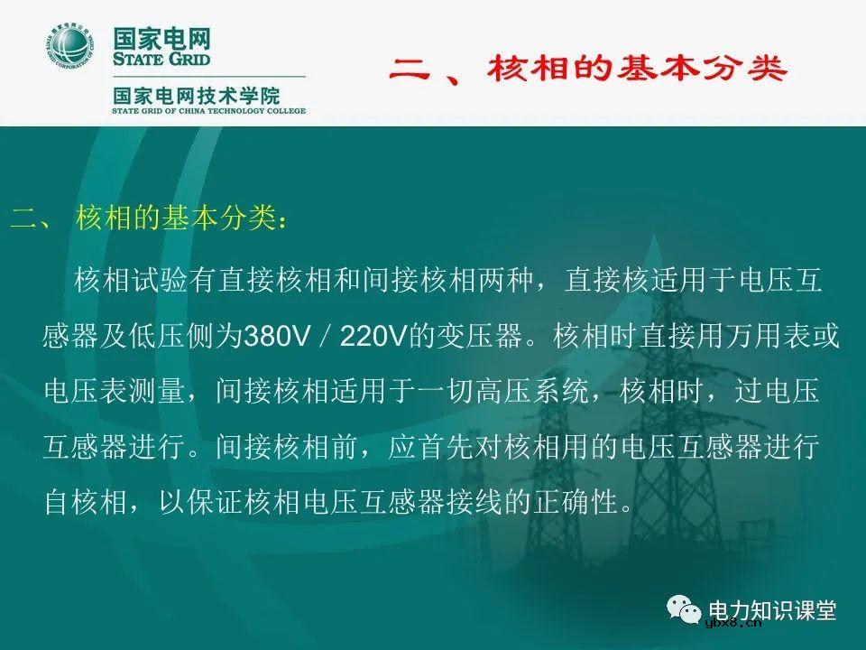 什么是电压核相？核相基本分类/操作方法