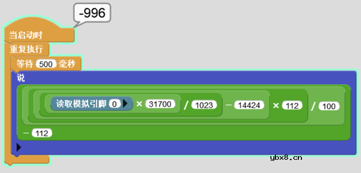 结合分压电路直接测量负电压