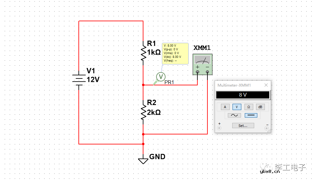 分压电路怎么求的呀？