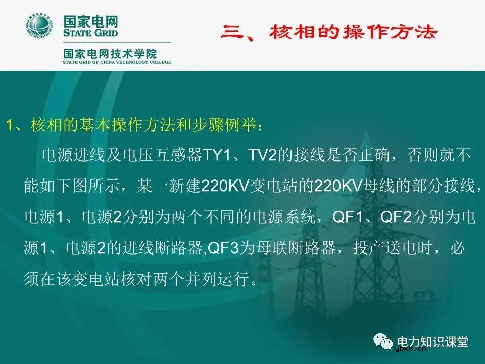 什么是电压核相？核相基本分类/操作方法