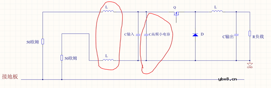 BUCK电路主要干扰源头与差模传导发射分析