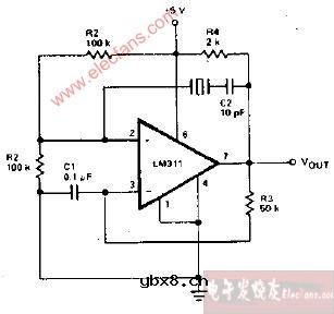 晶体振荡器电路图2