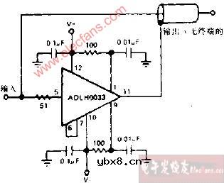 高速屏蔽线路驱动器电路图