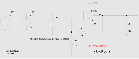 运放稳定性评估举例