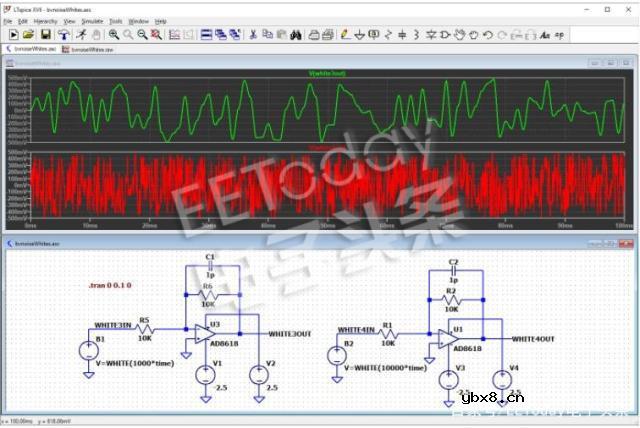 如何使用LTspice进行瞬态分析和噪声源仿真？