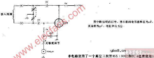 基本栅极陷流测试振荡器电路图