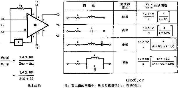 滤波网络电路图