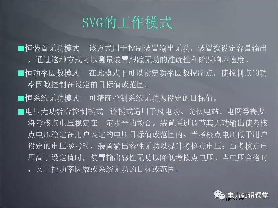 无功补偿基础原理 SVG结构及原理
