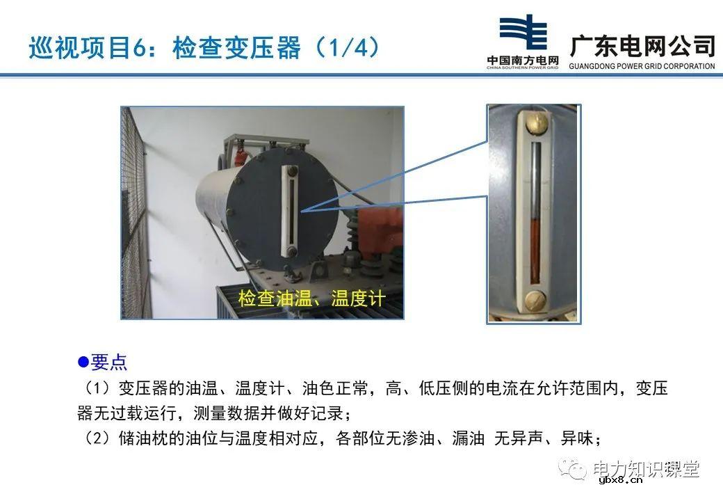 配电站、开关站巡视项目有哪些