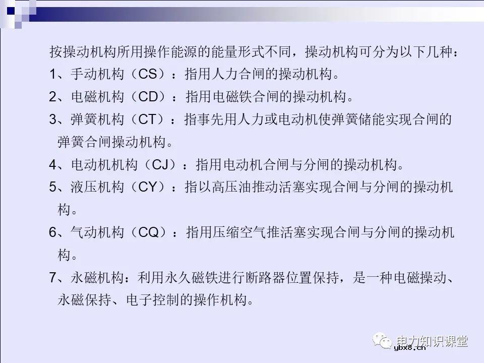 一文解析高压开关柜基本知识