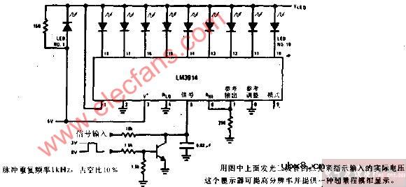 惊叹号显示器电路图