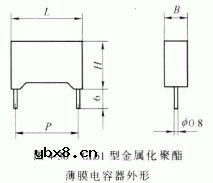 CL61型金属化聚酯薄膜交流电容器
