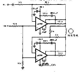 桥式交流伺服放大器电路图
